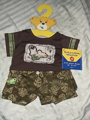 Build A Bear Safari Outfit Treasure Map Adventure Set￼ • $25.41