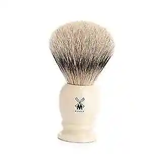 MÜHLE CLASSIC Silvertip Badger Luxury Natural Shaving Brush Large Faux Ivory • $155.76