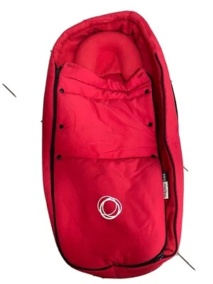£20 • Buy Bugaboo Bee Baby Newborn Cocoon Nest Cosytoes Footmuff Insert Red