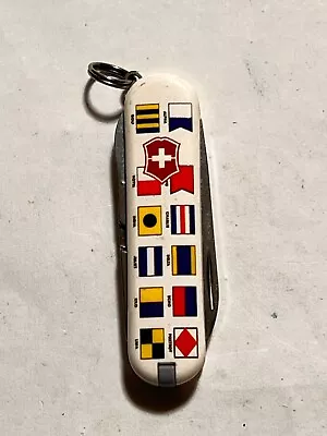 Victorinox 58MM Classic Limited Edition Flags Swiss Army Knife • $16.99