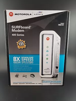 MOTOROLA ARRIS SURFboard SB6141 Docsis 3.0 Cable Modem • $9.99