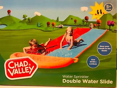 Chad Valley Water Sprinkler Double Water Slide • £14.99