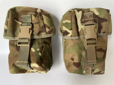 British Army LMG (100 ROUND) Pouch Osprey MTP MOLLE Super Grade X 2 Pouches • £15