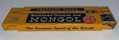 VTG Eberhard Faber Pencils Woodclinched Complastic Lead Mongol 2-3/8 Firm 482 • $39.99