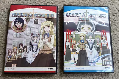 MARIA HOLIC + ALIVE DVD Complete Collection 1 & 2 Series Set 2014 Sentai Anime • $15.99