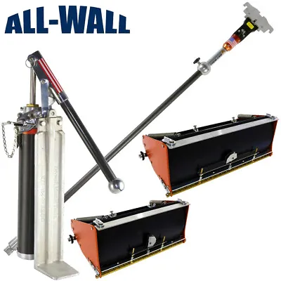 $1260 • Buy Drywall Master Pro Flat Box 10/12 Finish Set With 2 Boxes, Handle, Pump, Filler