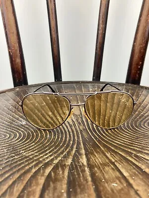 Vintage Zeiss 1581 145 Metal Brown Oval Sunglasses FRAMES ONLY West Germany • $64