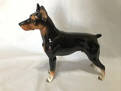 Gorgeous Vintage Shafford Doberman Pinscher Dog Figurine • $39.99