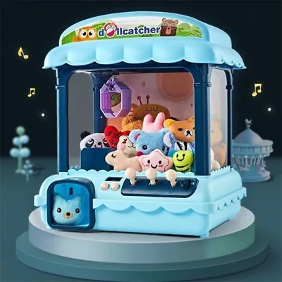 Mini Claw Machine Kids Arcade Doll Candy Catch Grabber With Light Music Gift Toy • $57.99