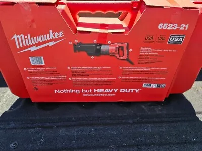 New Milwaukee 360 Rotating  Orbital Super Sawzall Reciprocating Saw 6523-21 • $225