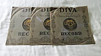 Diva 78 RPM Vintage Vinyl Records Lot • $16