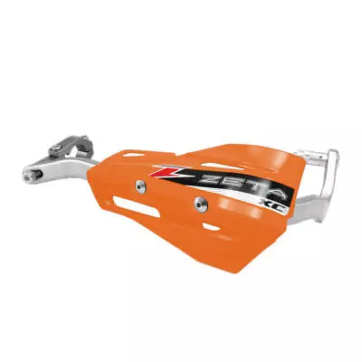 Drop Handguard Handlebar Armor / XC Protector Kit - 1-1/8  Orange / Gray Zeta • $118.95