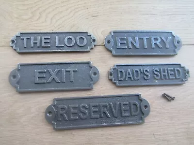 Vintage Rustic Victorian Old Style Pub Cafe Restaurant Door Signs Notice Plate • £8.99