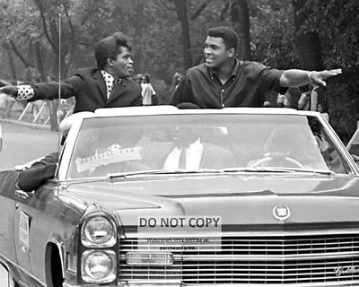 James Brown & Muhammad Ali Serves As Grand Marshals Chicago  8x10 Photo (aa-758) • $8.87