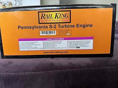 RAIL KING. By MTH Pennsylvania S-2 Turbine Engine Can 2200 30-1149 • $225