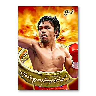 $5.99 • Buy Manny Pacquiao Lord Of The Ring Sketch Card Limited 03/30 Dr. Dunk Signed