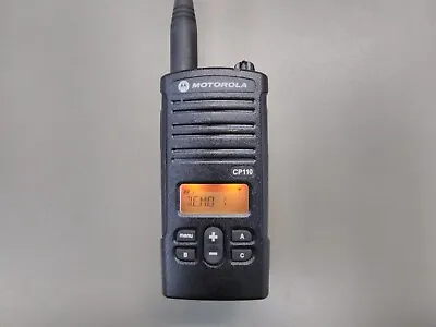 Motorola Cp110 Uhf H96rcf9aa2aa Batt. & Charger (used) • $99.99