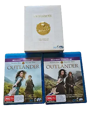 Outlander : The Complete First Season 1 (Blu-ray 2014) Box Set Of 5 Discs • $1295