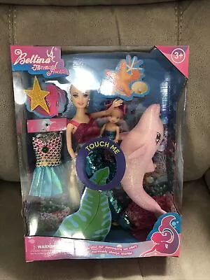 Yellow River Mermaid Princess Doll Playset Color Changing Mermaid Tail 12  Doll • £9.99