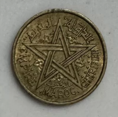 1371 Maroc 20 Francos Old World Coin  • $4