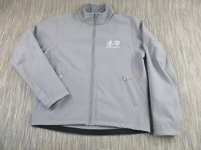 Nike Jacket Mens Extra Large Large Grey Olympic Ski 2006 Coat Softshell • £28.28