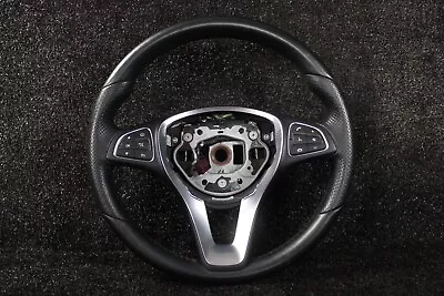 Mercedes GLC30 C300 Steering Wheel  With Paddle Shifters 16 18 A0024606903 Black • $116