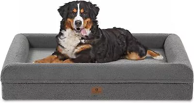 Jumbo Dog BedsMemory Foam Orthopedic Bed XXL(53 L X 42 W X 7.5 Th) Gray  • $52.93
