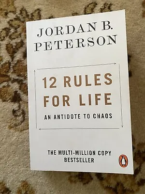 $9.95 • Buy 12 Rules For Life: An Antidote To Chaos By Jordan B. Peterson (Paperback, 2019)