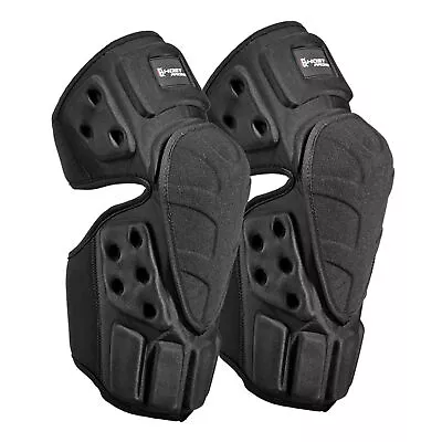 Motorcycle Motocross Hinged Knee Shin Pads Guard Protective Gear Body Armour • $53.50