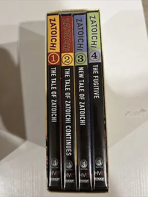 $12.50 • Buy Zatoichi The Blind Swordsman - Vols. 1-4 (DVD, 2006, 4-Disc Set)