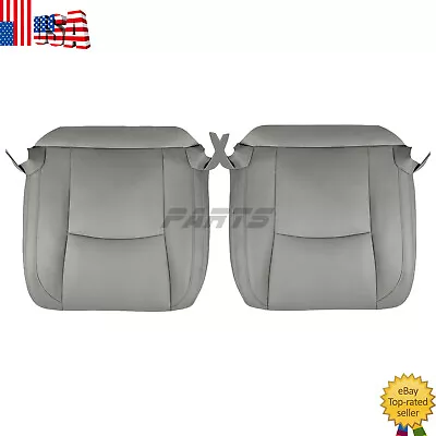 For 04-09 Lexus RX330 RX350 Driver & Passenger Bottom Leather Seat Cover Gray • $65.96