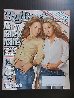 Rolling Stone Magazine - Mary Kate & Ashley Olsen - Sept 4 2003 • $9