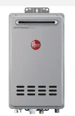 $950 • Buy Rheem Performance Plus 9.5 GPM Liquid Propane Outdoor Tankless Water Heater