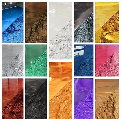 8-16oz Mica Powder Pigment Colors For Epoxy Resin Floor Craft Resin Projects • $48.50