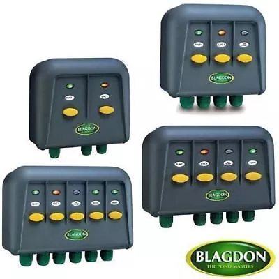 £62.99 • Buy Blagdon Powersafe Weatherproof Electric Switchbox. Garden, Koi Pond, Boat & More