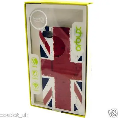 Union Jack ENGLAND Hard Shell Protective Case Cover For IPhone 4S - Orbyx NEW • £1.99