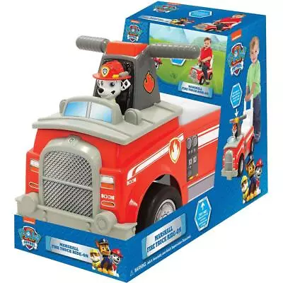 Paw Patrol Kids Ride On Marshall Fire Truck Ride-On With Lights And Sounds • $79.99