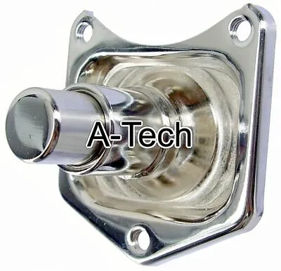 Chrome Starter Solenoid Push Button End Cover 1.8kw Custom Harley Starter • $32