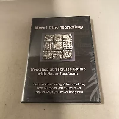 Metal Clay Workshop: Workshop At Textures Studio With Hadar Jacobson DVD NEW • $16.95