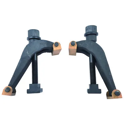 9/16  Universal Adjustable Clamp Set With Brass Plate (fits 5/8  T-slot) • $85.41