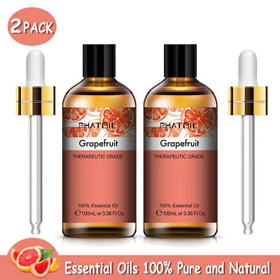 $7.99 • Buy Grapefruit Essential Oils 100% Pure Oil For Aromatherapy,Diffuser,Skin Care,DIY
