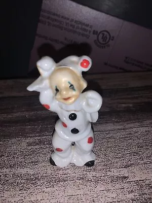 Vintage Ceramic Clown Court Jester Figurine 4  Japan  • $19.99