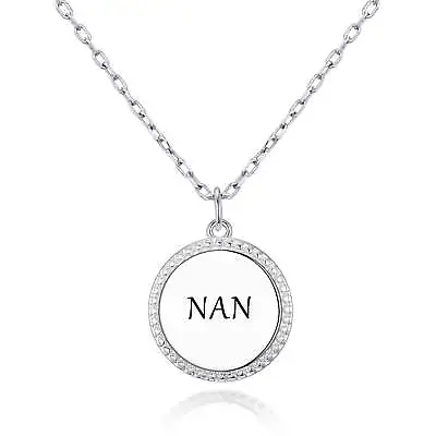 Silver Plated Filigree Disc Nan Necklace • £4.99