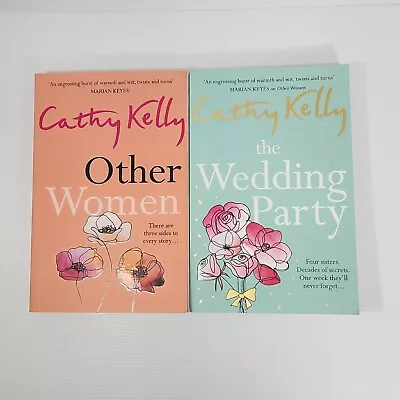 Cathy Kelly Books X 2: Other Women & The Wedding Party Womens Fiction • $24.99