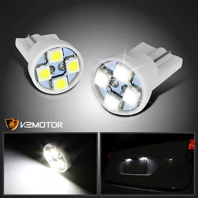 2X LED White T10 W5W 194 501 921 Light Bulbs Side Marker License Plate • $2.38