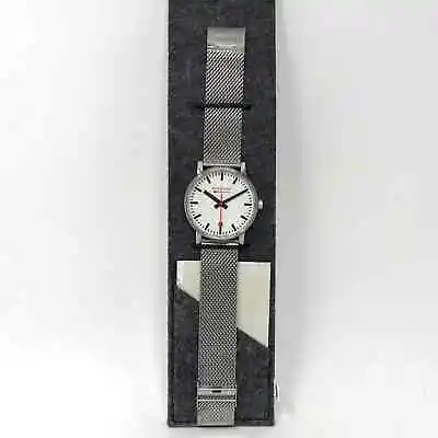 Women's Mondaine EVO2 Stainless Steel Wrist Watch Size 26mm - Silver • $225