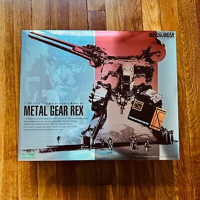 Metal Gear Rex Plastic Model 1/100 Scale Kotobukiya Konami Japan W/ PAL CARD • $139.95