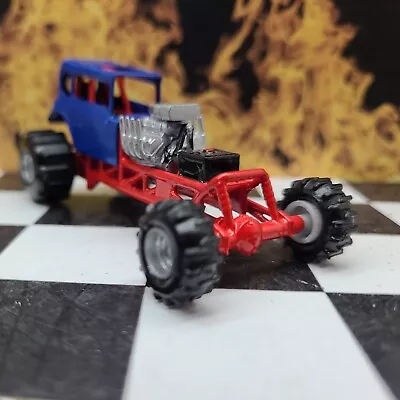 Custom Made PRO MUD RACER RAIL BOGGER  1:64 SCALE TIRES RACING DRAG Crown Vic • $135