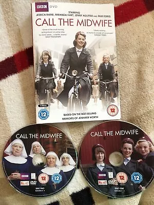 Call The Midwife Series 1 Complete (DVD 2012 2-Disc Set) ONLY DISCS & COVER • £1.70