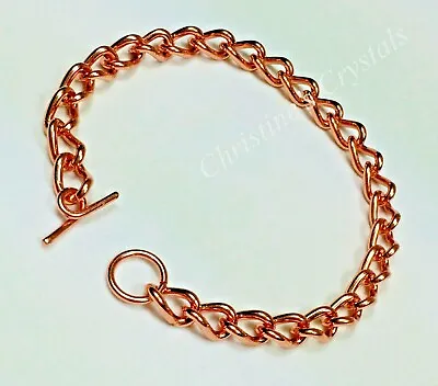 £9.49 • Buy Magnetic & Non Magnetic Solid Pure Copper Bracelets - 70+ Styles + Gift Options